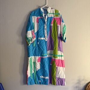 Vintage Catherine Ogust For Penthouse Gallery Forever Dress - Rainbow Stripe